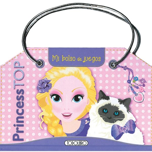 PRINCESS TOP MI BOLSO DE JUEGOS LILA