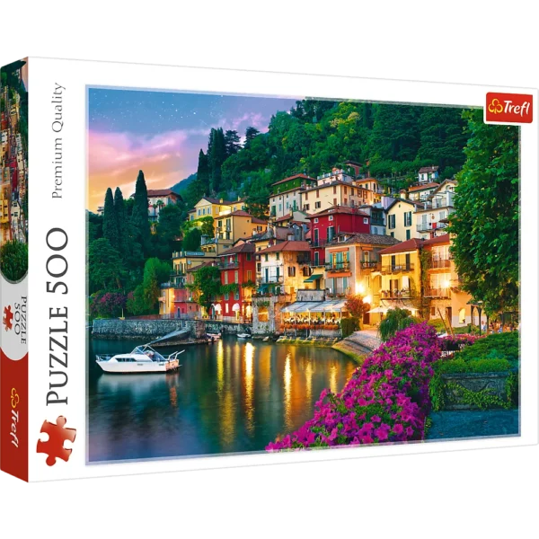 Puzzle Trefl 500 piezas Lago Como, Italia 37290