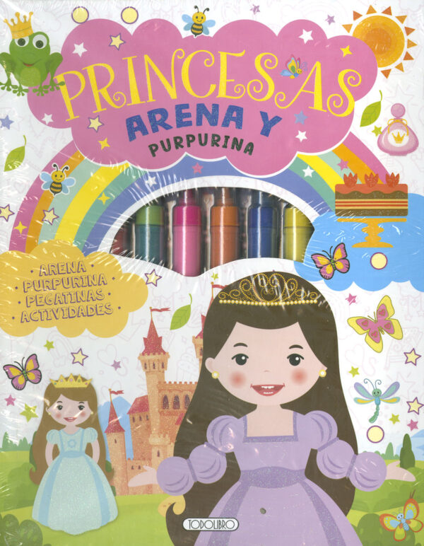PRINCESAS ARENA Y PURPURINA