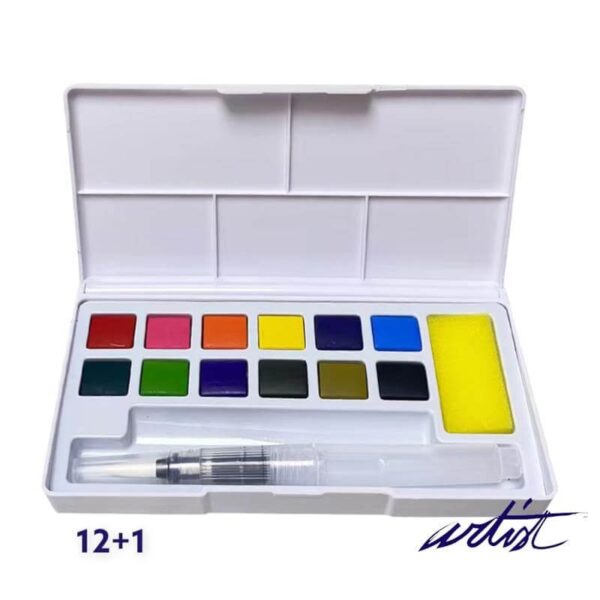 ACUARELA POCKETBOX ARTIST CAJA 12 COLORES - Imagen 2