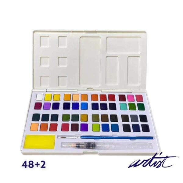 ACUARELA POCKETBOX ARTIST CAJA 48 COLORES - Imagen 2