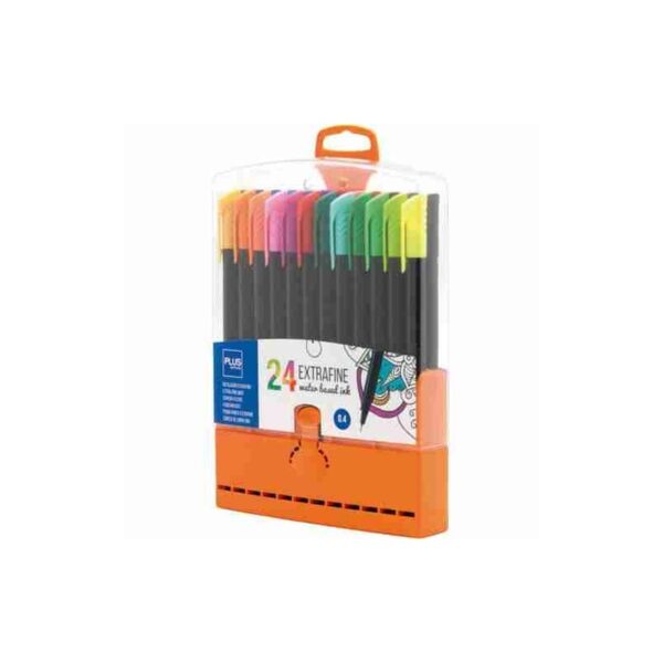 PLUS BLISTER 24 ROTULADOR EXTRAFINO SURTIDO