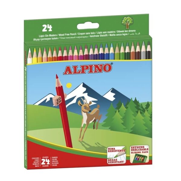 LAPIZ ALPINO 24 COLORES