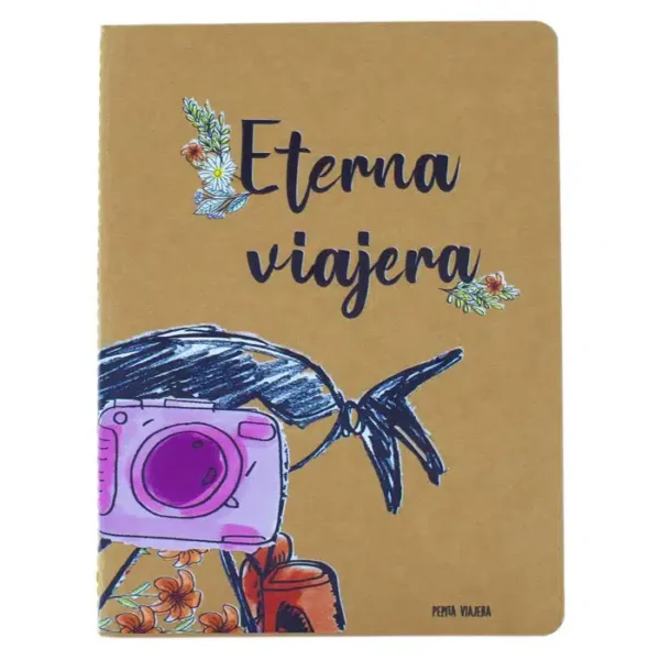 Libreta Kraft A5 Eterna Viajera