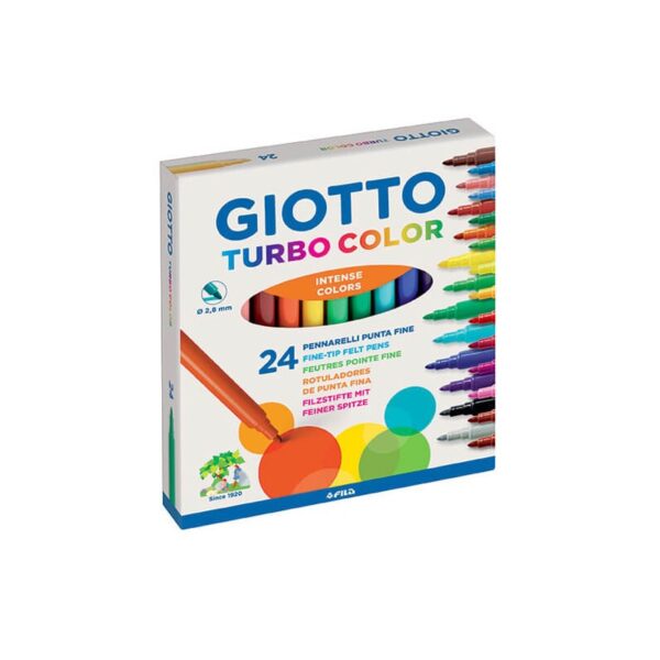 GIOTTO ROTULADOR TURBO COLOR 24 COLORES