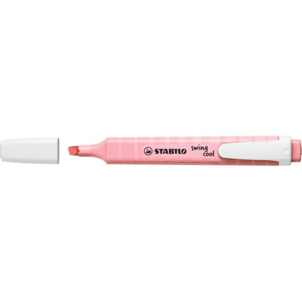ROTULADOR STABILO SWING COOL PASTEL ROSA