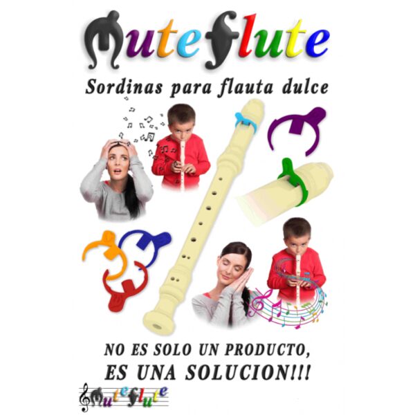 SILENCIADOR FLAUTA DULCE SORDINA MUTEFLUTE