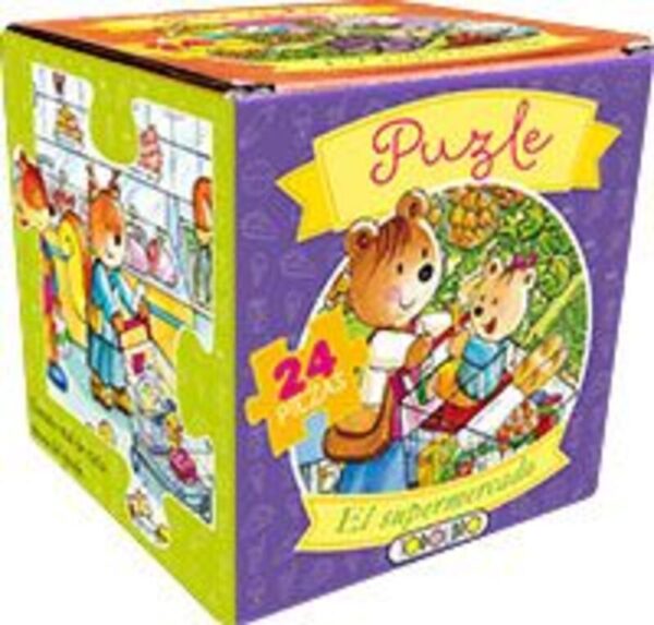 PUZZLE 24 PìEZAS SUPERMERCADO