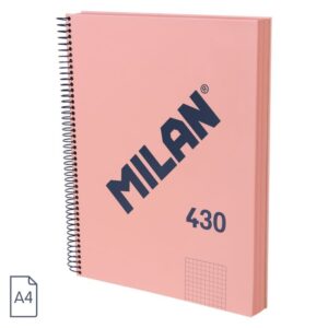 Cuaderno A4  Cuadros, serie1918, 120h Rosa