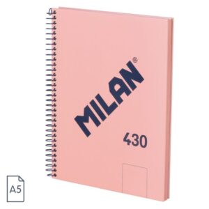 Cuaderno A5 ,liso, Serie1918, Rosa