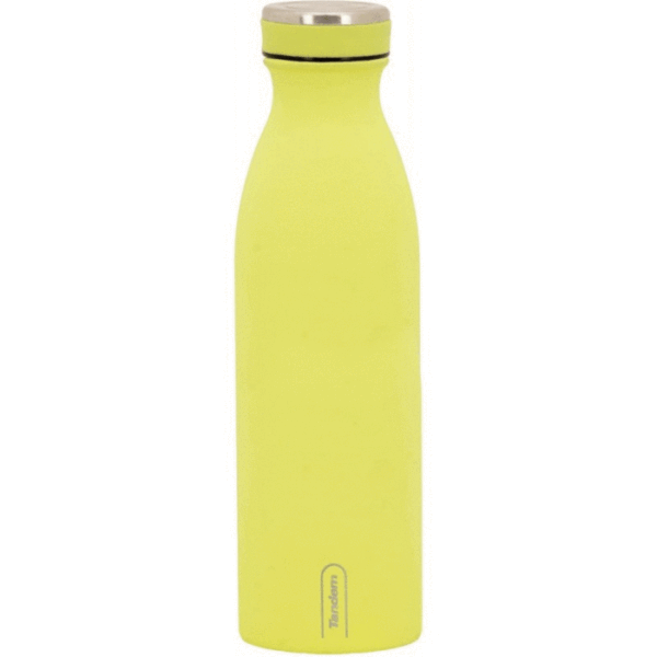 BOTELLA INOX 500 ML LIMÓN. SPORTANDEM