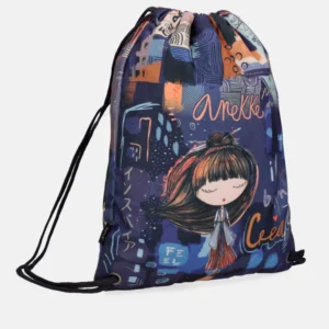 Mochila saco de tela Anekke Contemporary Kyomu