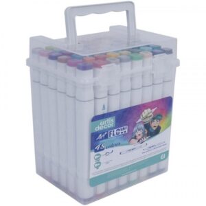 SET 48 ROTULADORES ART FLOW (Bisel 6mml/Fino 1mm)