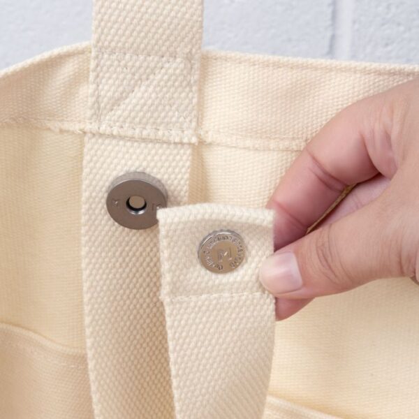 Bolso tote bag grande MILAN GIGANTE 403 since 1918, beige - Imagen 2