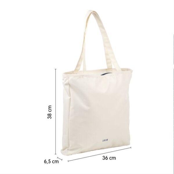 Bolso shopper colección 430 since 1918, beige - Imagen 3