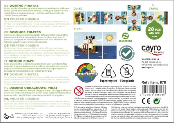 DOMINÓ PIRATAS - Imagen 2