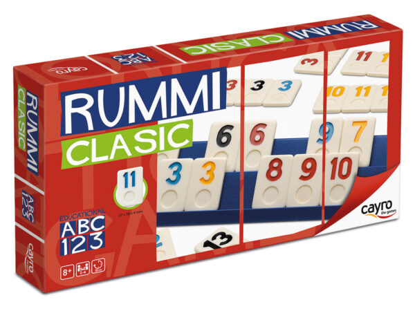 RUMMICLASIC 4 JUGADORES FICHAS GRANDES
