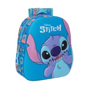 Mochila 3D Stitch Disney 33cm