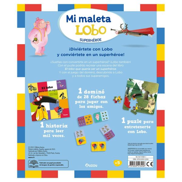 SUPERHEROE - MALETA LOBO - Imagen 2