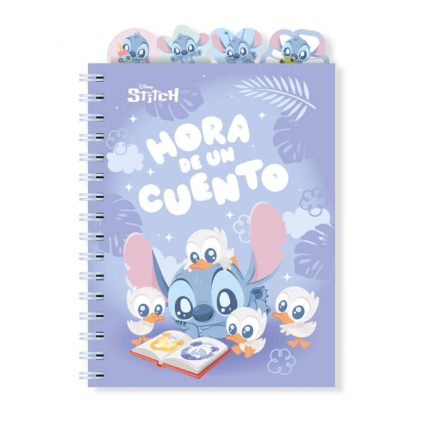 CUADERNO A5 STITCH HORA DE CUENTOS