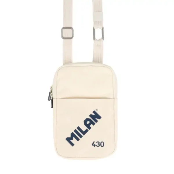 BOLSO BANDOLERA PEQUEÑO MILAN 430 - 1948 BLANCO