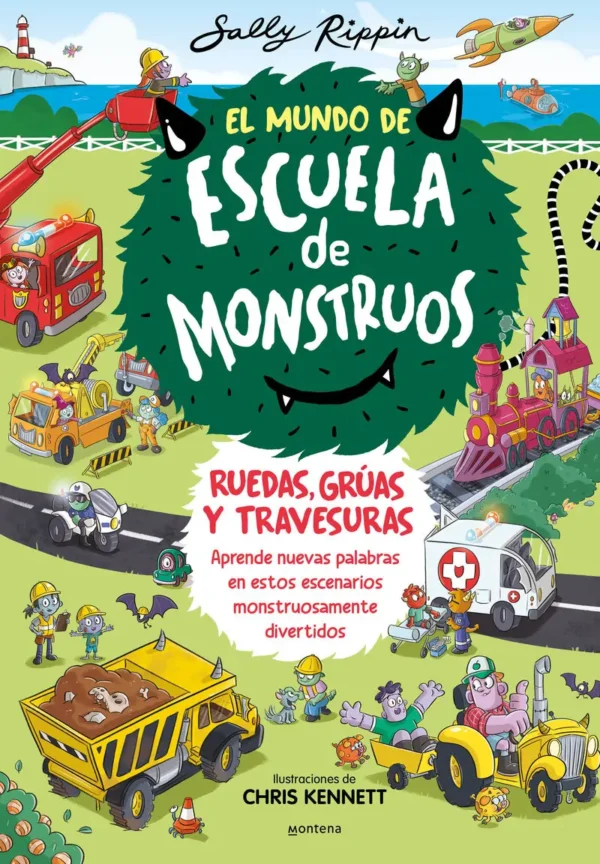 EL MUNDO DE ESCUELA DE MONSTRUOS - RUEDAS, VIAS Y TRAVESURAS