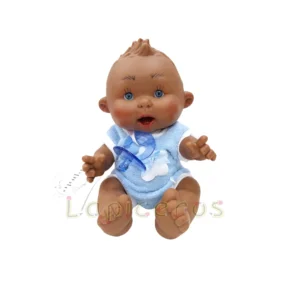 PEPOTIN ORIGINAL NIÑO MORENITO AZUL 21CM NINES D´ONIL