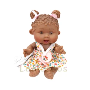 PEPOTIN ORIGINAL NIÑA MORENITA COLETITAS 21CM NINES D´ONIL