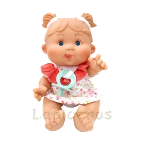 PEPOTIN ORIGINAL NIÑA COLETITAS ROJO 21CM NINES D´ONIL