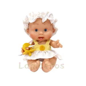 PEPOTIN ORIGINAL NIÑA GORRO AMARILLO 21CM NINES D´ONIL
