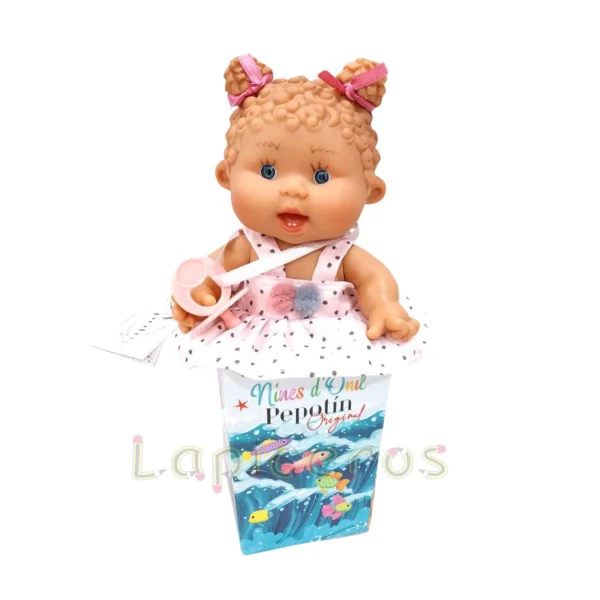 PEPOTIN ORIGINAL NIÑA ROSA TOPITOS 21CM NINES D´ONIL - Imagen 3