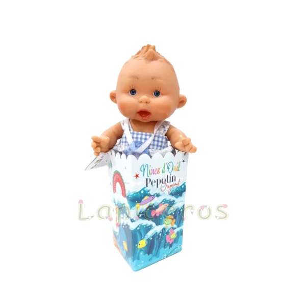 PEPOTIN ORIGINAL NIÑO CRESTA AZUL 21CM NINES D´ONIL - Imagen 4