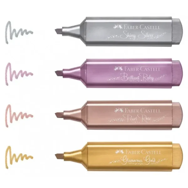 ROTULADOR TEXTLINER FABER METALICO