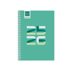 Agenda Cool Curso 2025 2026 A5 Semana Vista