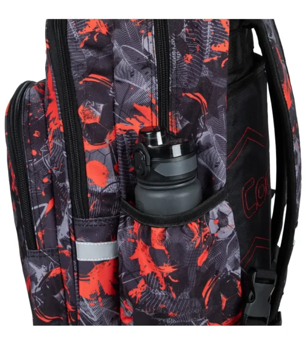 Mochila escolar Bibak Fire Ball - Imagen 4