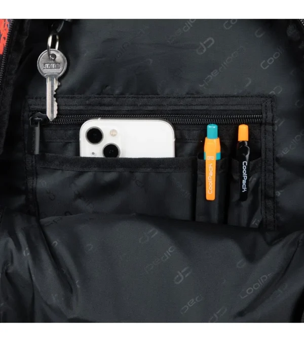 Mochila escolar Bibak Fire Ball - Imagen 3