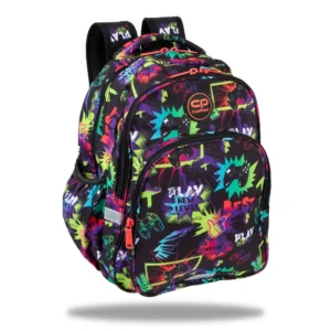 Mochila escolar Bibak Neon game