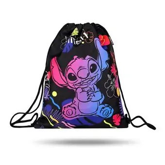MOCHILA SACO CUERDAS BETA STITCH