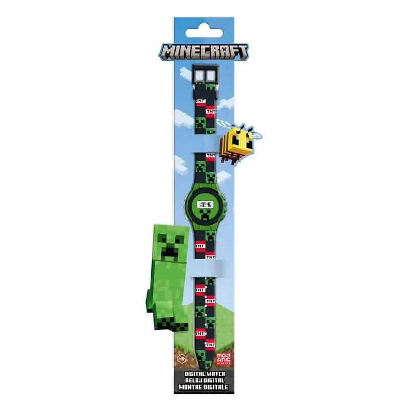 Reloj digital Minecraft