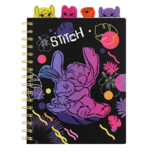 Cuaderno escolar Stitch Black collection