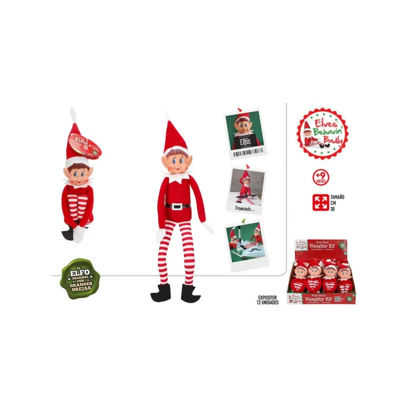 Elves Behavin’ Badly – Elfo Travieso Original Elfie 30 Cm