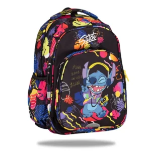 MOCHILA ADAPTABLE BIBAK STITCH BLACK