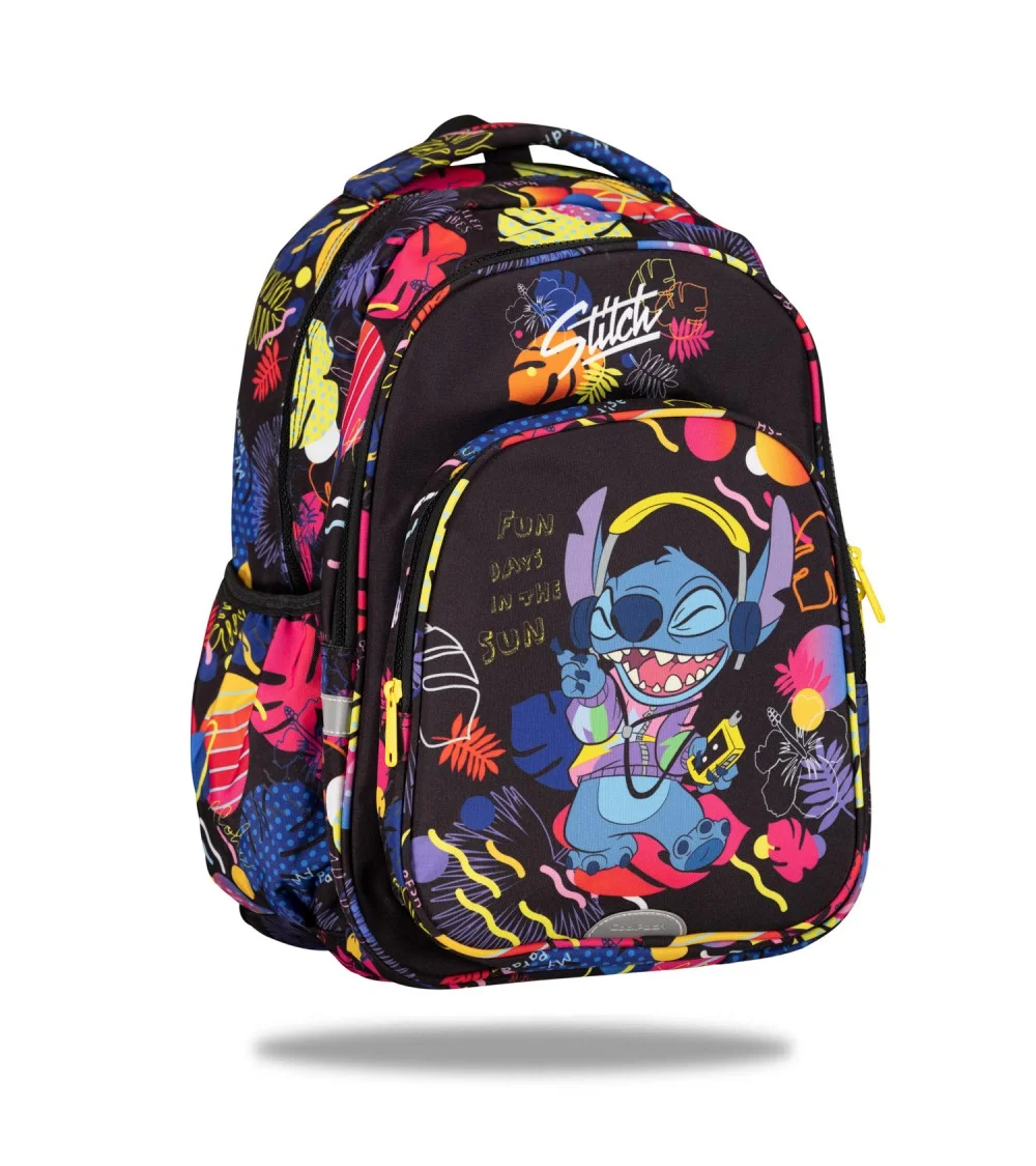 MOCHILA ADAPTABLE BIBAK STITCH BLACK