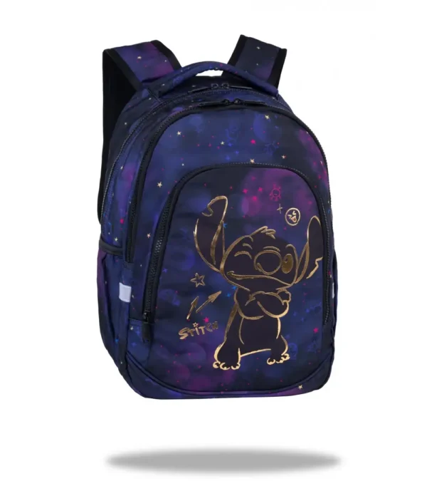 Mochila escolar prime stitch gold