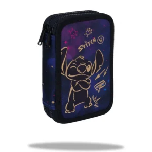 ESTUCHE DOBLE STITCH GOLD