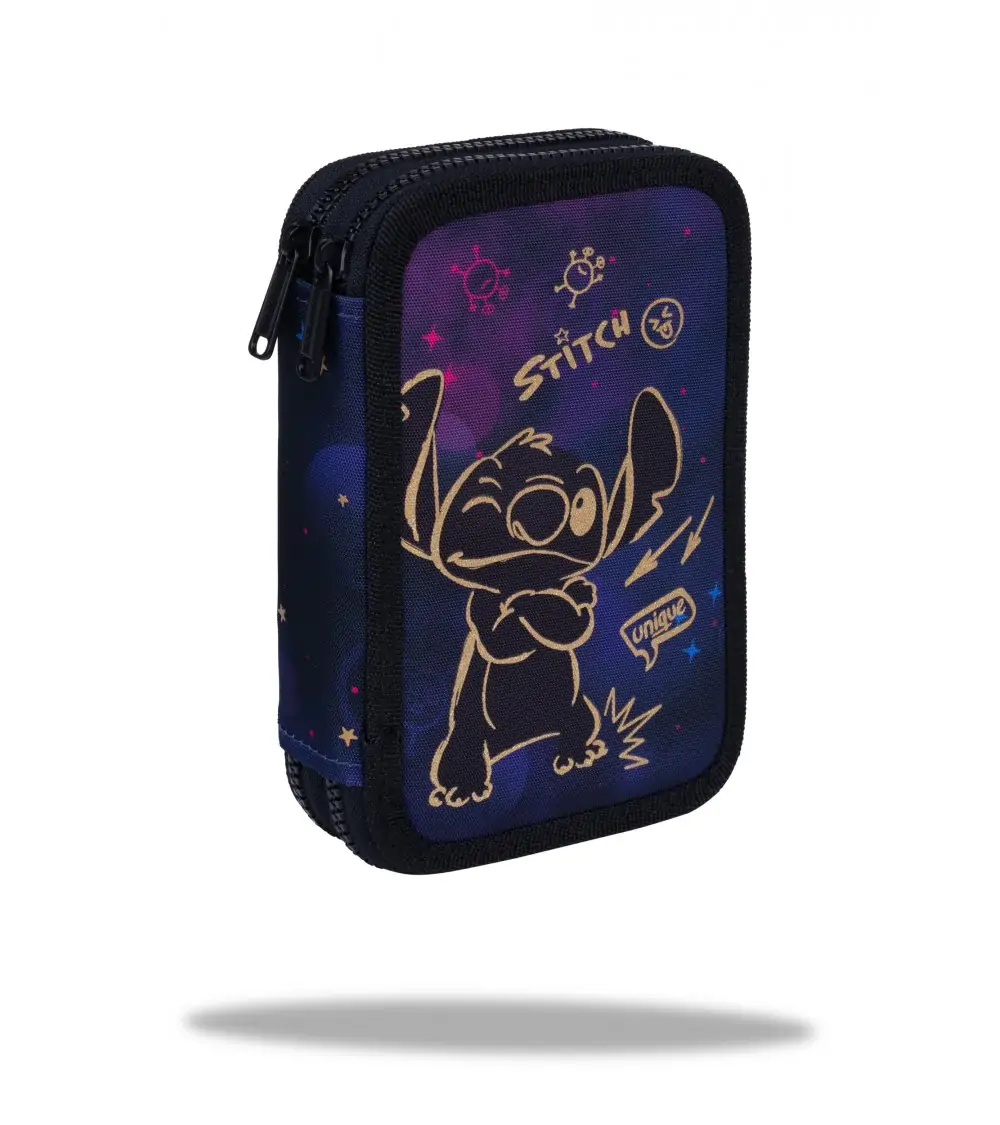 PLUMIER 2 PISOS STITCH GOLD