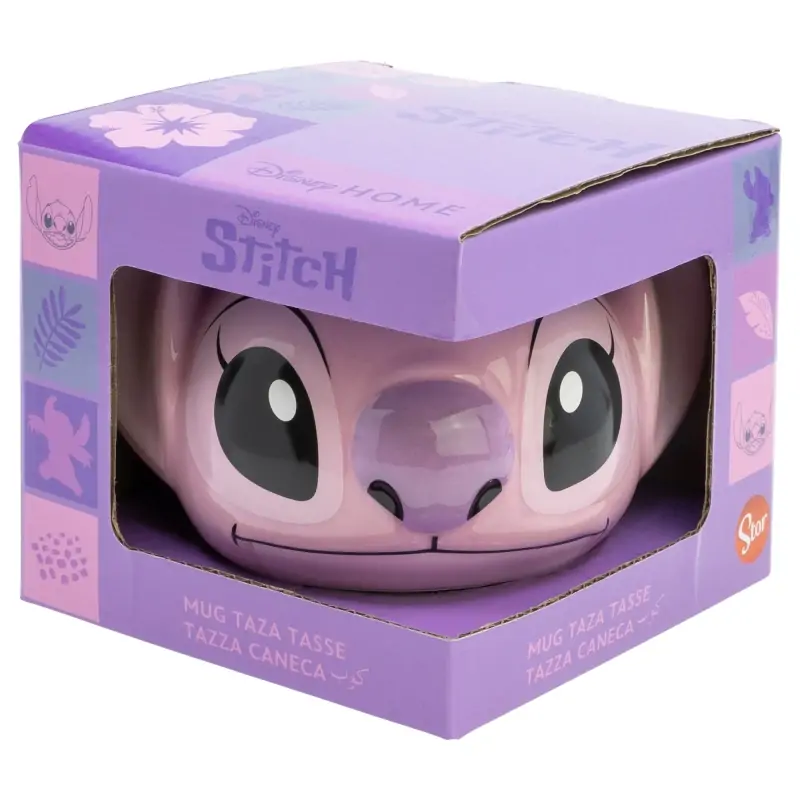 TAZA CERAMICA 3D EN CAJA REGALO ANGEL