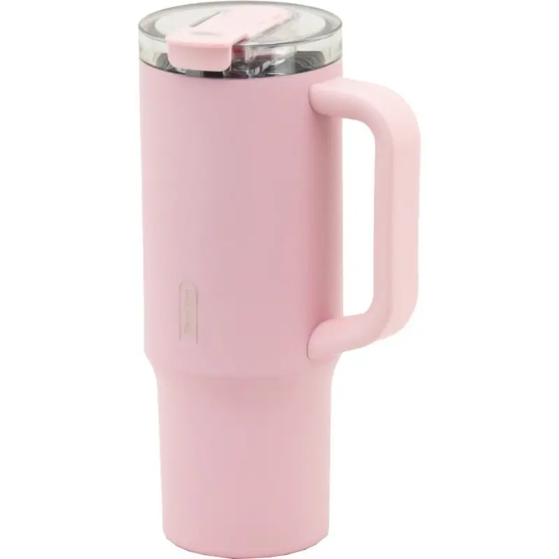 TUMBLER C/ASA 1000 ML ROSA