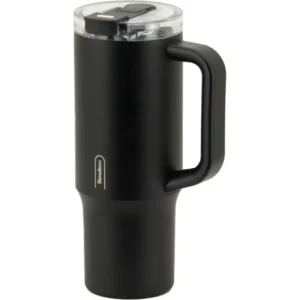 TUMBLER C/ASA 1000 ML NEGRO