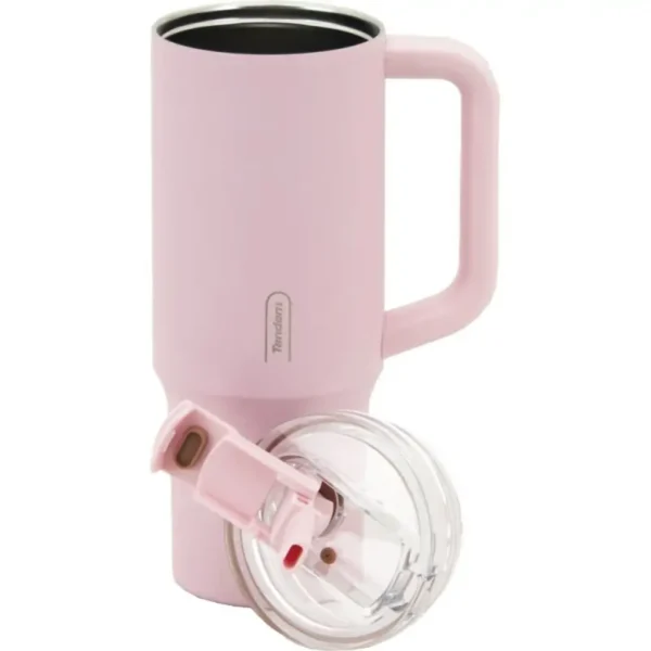 TUMBLER C/ASA 1000 ML ROSA - Imagen 2